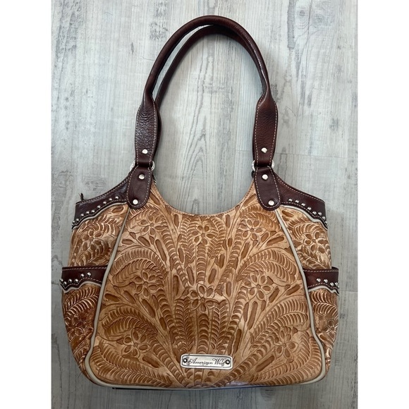 American West Studded Handbag - Picture 2 of 11